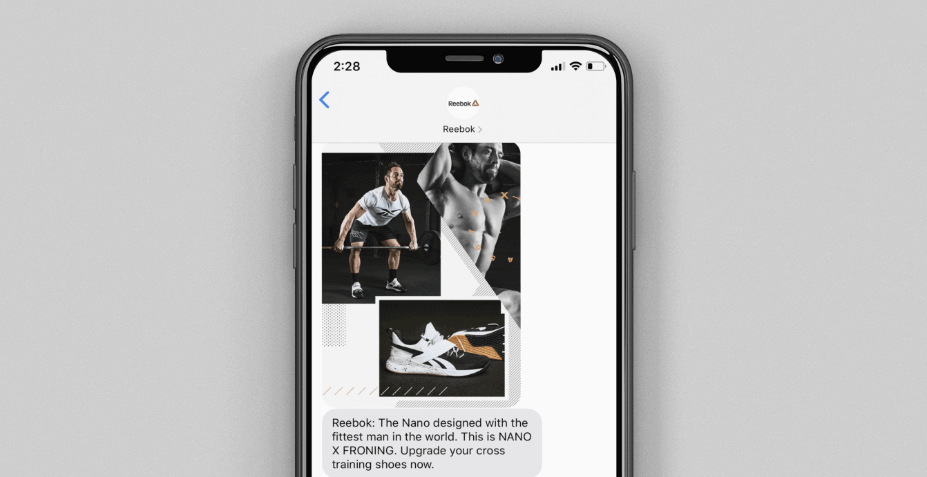 SMS Marketing Case Study: Reebok