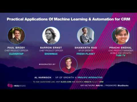 Practical Applications of Machine Learning & Automation for CRM