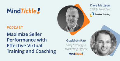 [Podcast] Maximize Seller Performance with Effective Virtual Training and Coaching