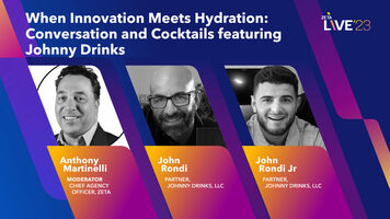 When Innovation Meets Hydration: Conversation and Cocktails featuring Johnny Drinks