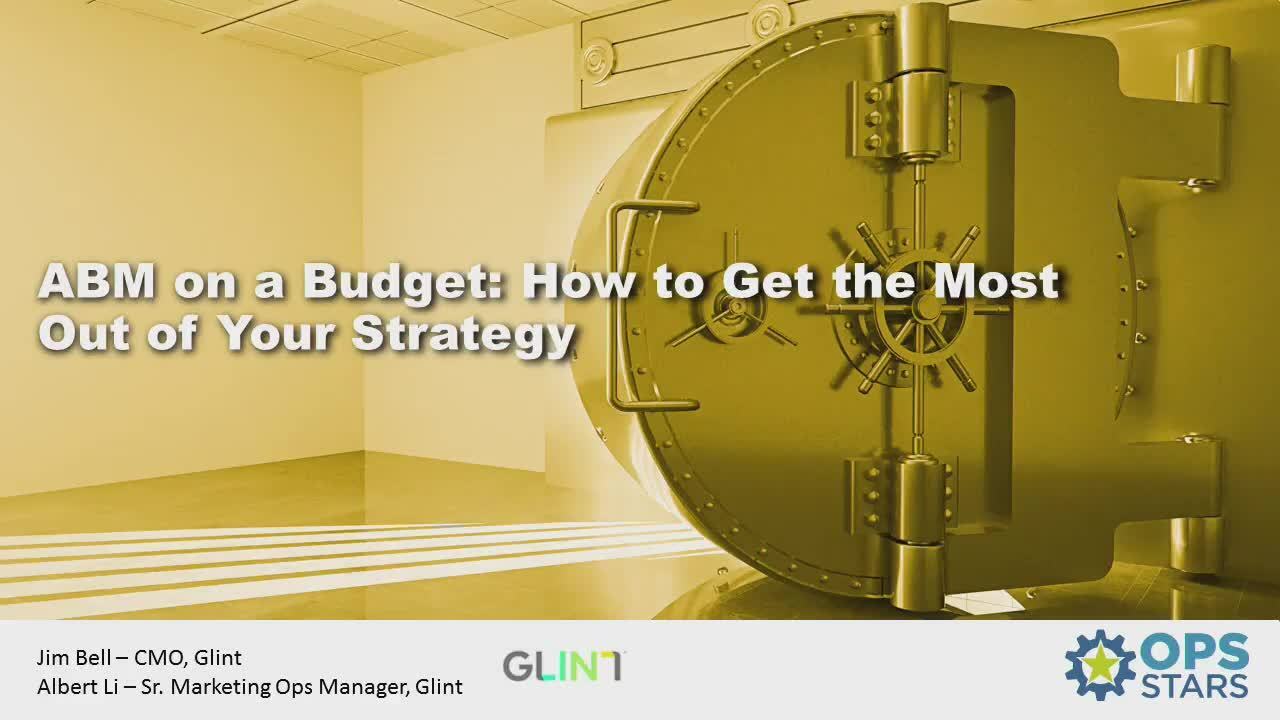 ABM on a Budget: How To Get the Most Out of Your Strategy