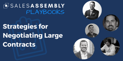 Strategies for Negotiating Large Contracts