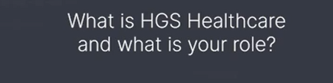 Customer Success : HGS Healthcare