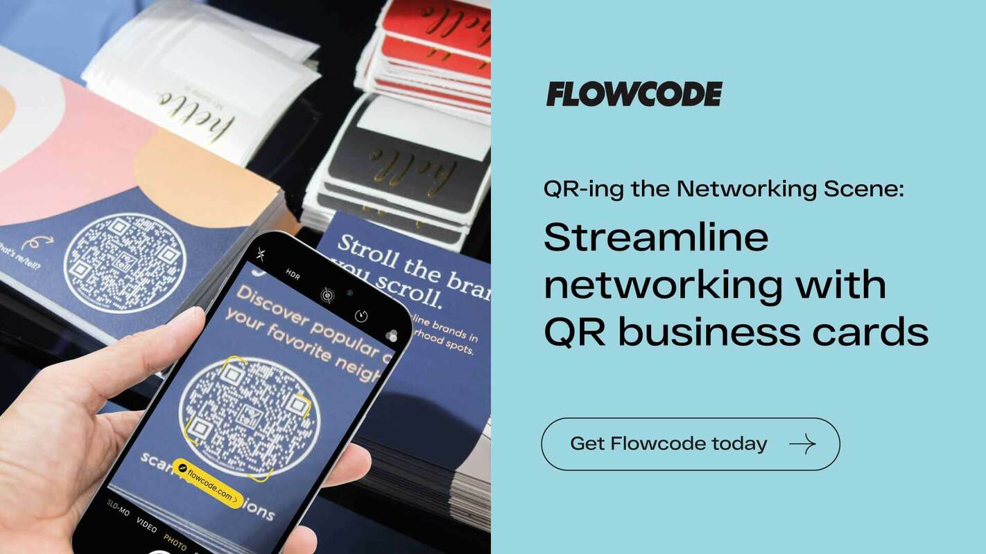 QR-Ing The Networking Scene: There's A New Type Of Business Card