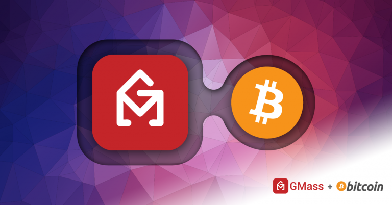 GMass now accepts Bitcoin