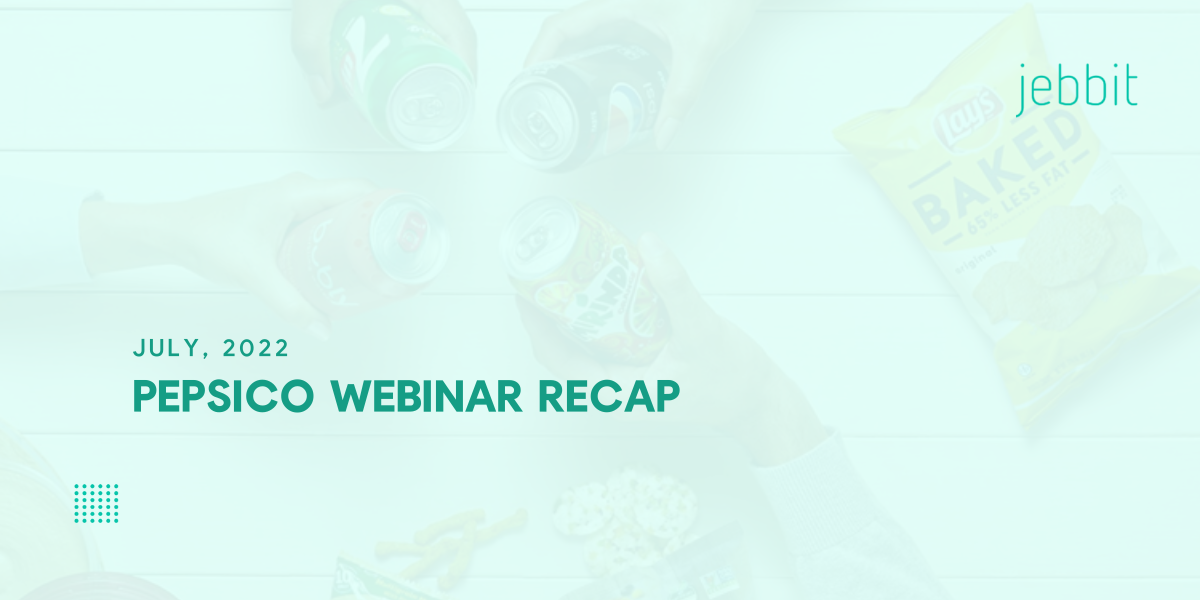 PepsiCo Webinar Recap
