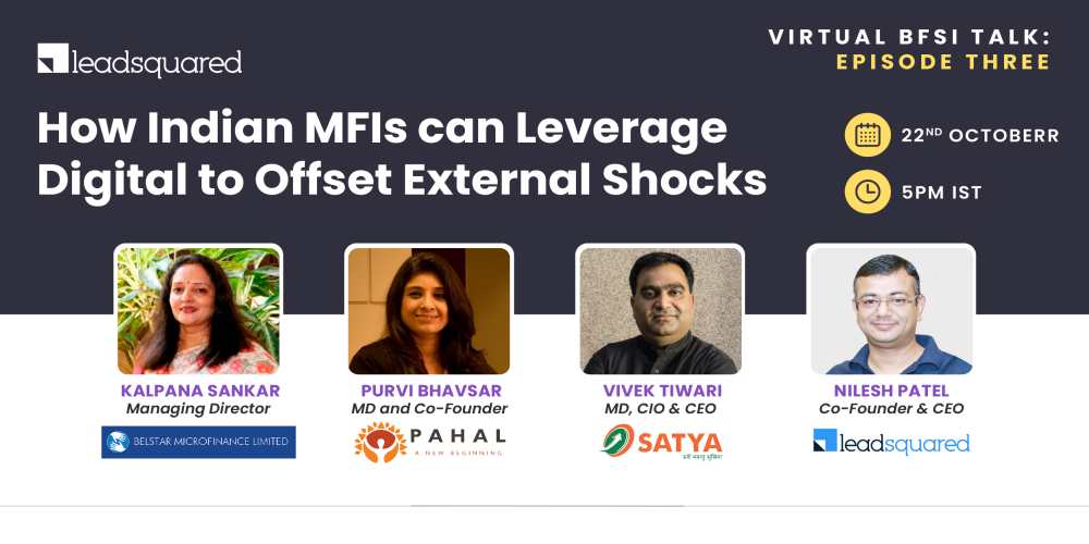 [Lending Roundtable Episode 3] How Indian MFIs can Leverage Digital to Offset External Shocks