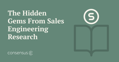 The Hidden Gems From Sales Engineering Research