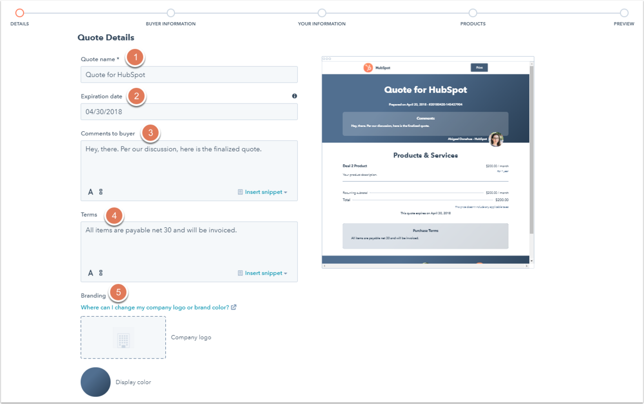 An in-depth look at HubSpot Quotes