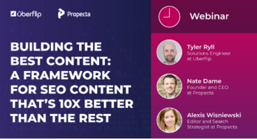 Webinar: A Framework for SEO Content that's 10X Better