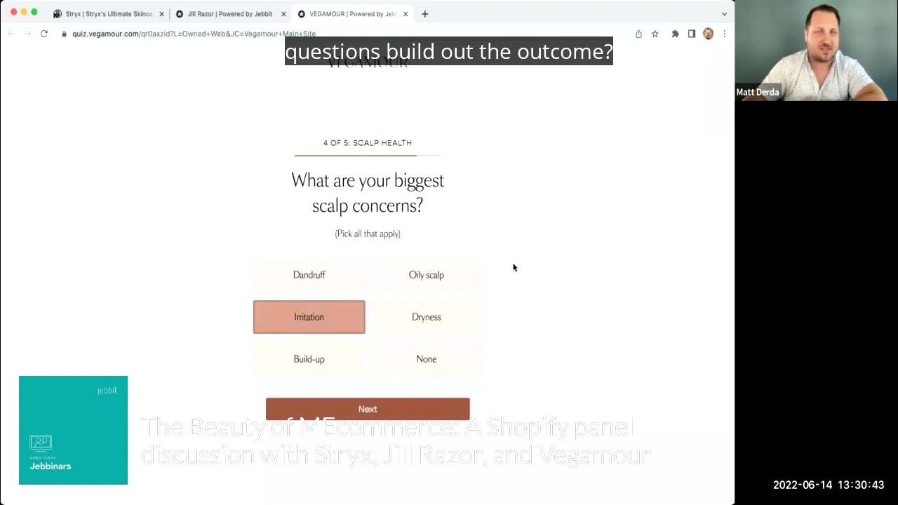 How Vegamour's Jebbit Quiz Generates 52% Lead Capture