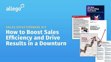 The Sales Effectiveness in a Downturn Kit
