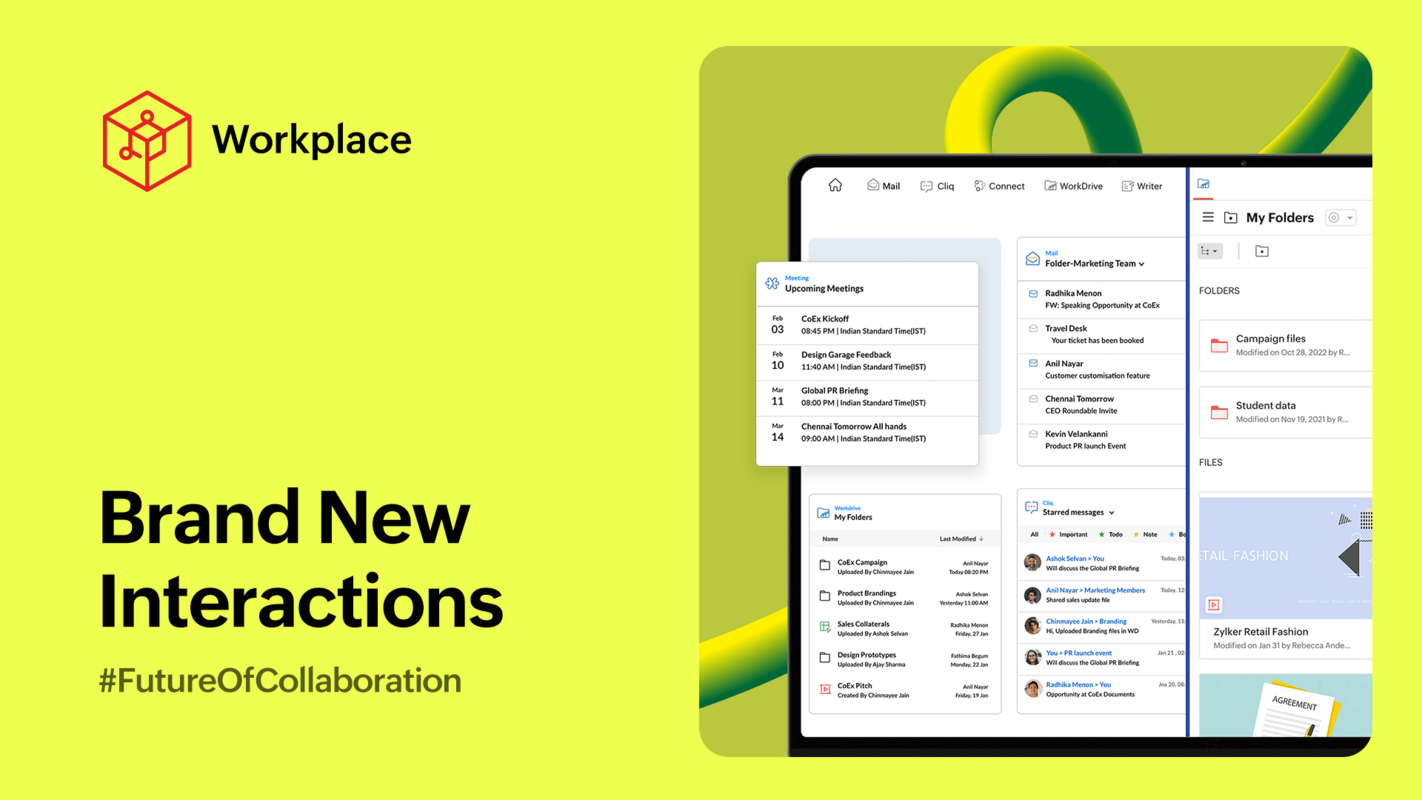 The new Workplace dashboard for a better way to work