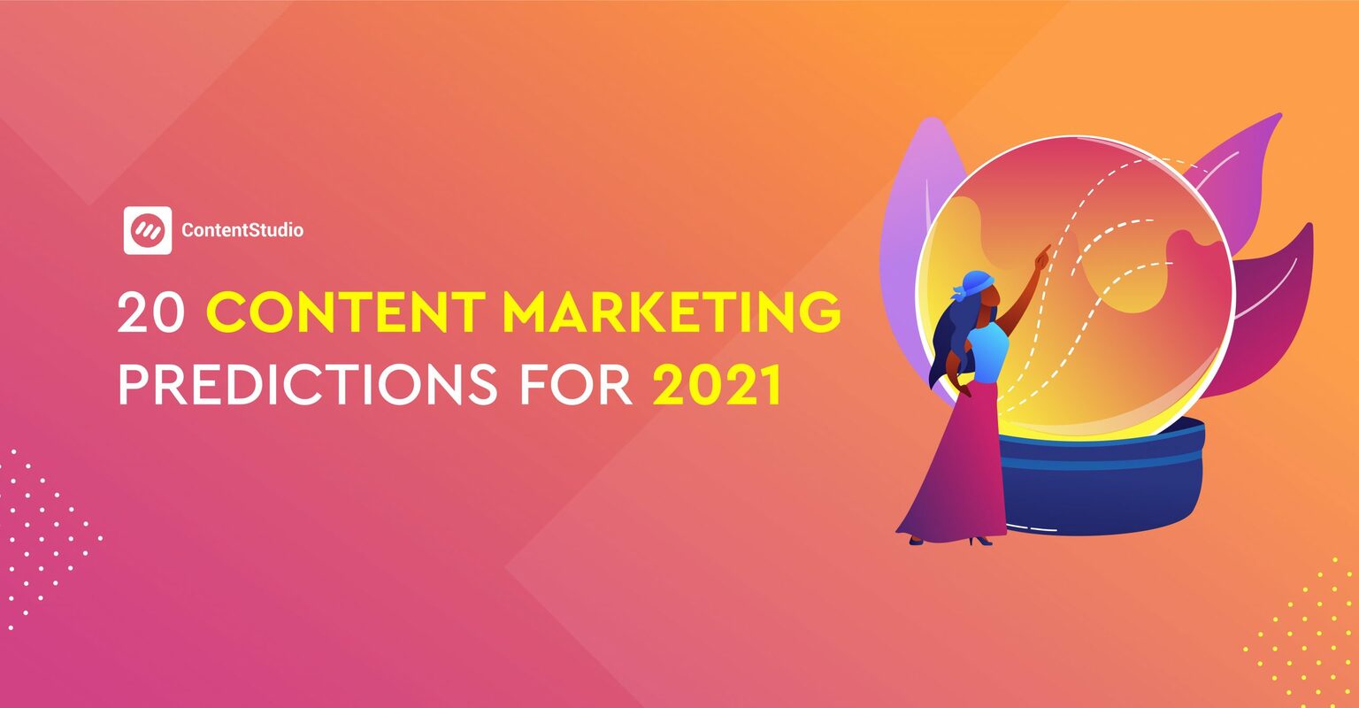 2021 Content Marketing Predictions; A Data-Backed Study