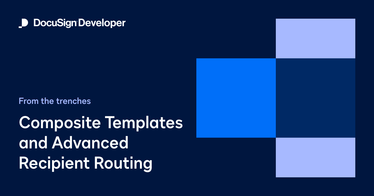 From the Trenches: Composite templates and Advanced Recipient Routing