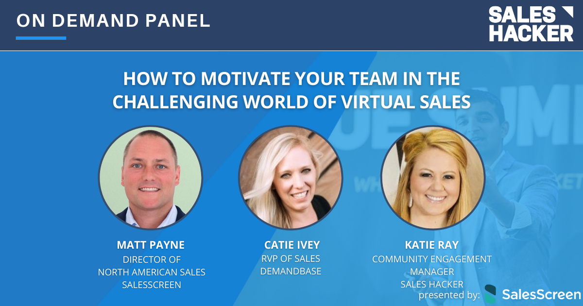 How to Motivate Your Team in the Challenging World of Virtual Sales