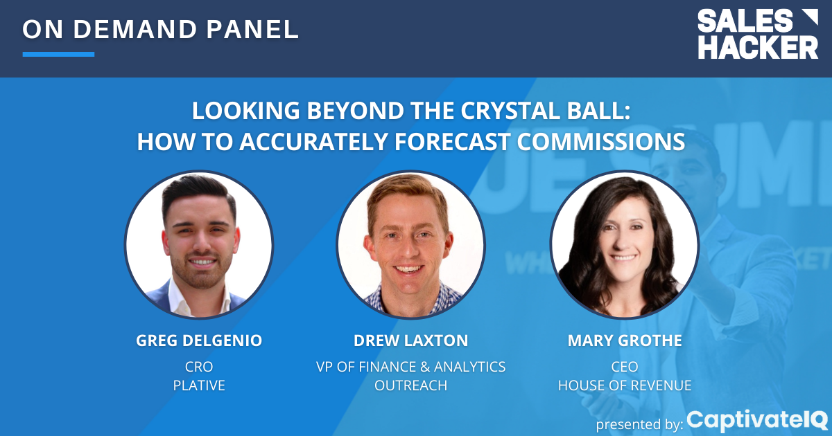 Looking Beyond the Crystal Ball: How to Accurately Forecast Commissions