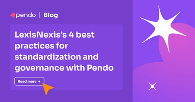 LexisNexis's 4 best practices for standardization and governance with Pendo