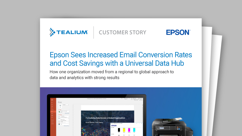 Epson Moves from a Regional to Global Data Approach