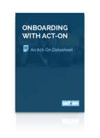 Act-On Marketing Automation Onboarding Programs