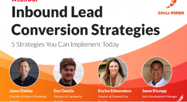 Inbound Lead Conversion Strategies Webinar – 5 Strategies You Can Implement Today