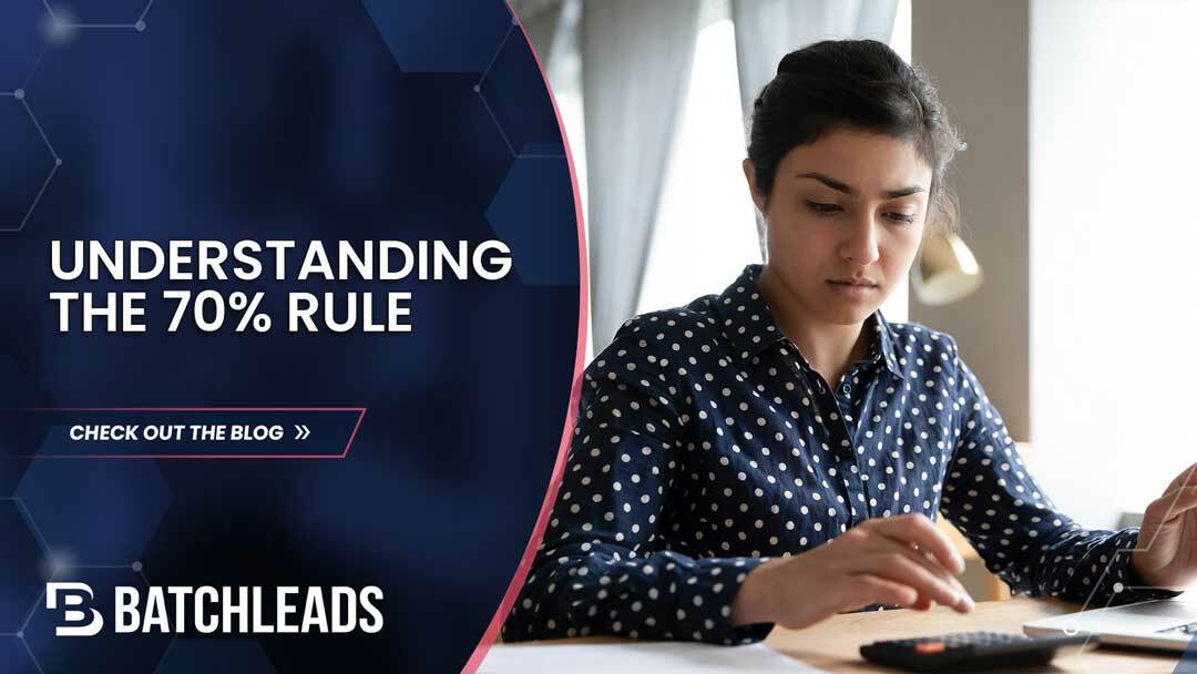 How To Use the 70 Percent Rule to Make Winning Investments