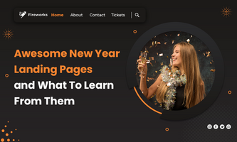 AWESOME NEW YEAR LANDING PAGES AND WHAT TO LEARN FROM THEM