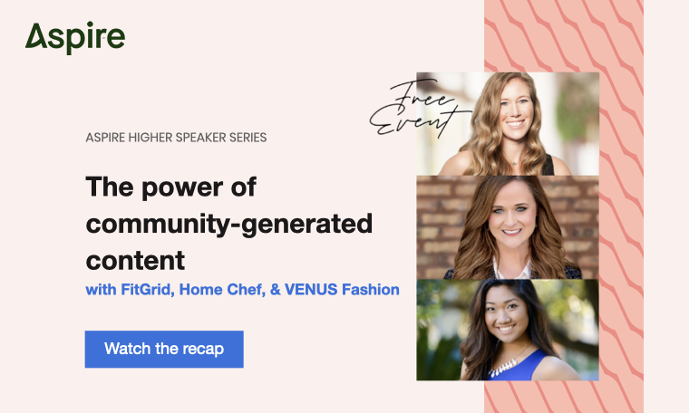 [Aspire Higher] The power of community-generated content