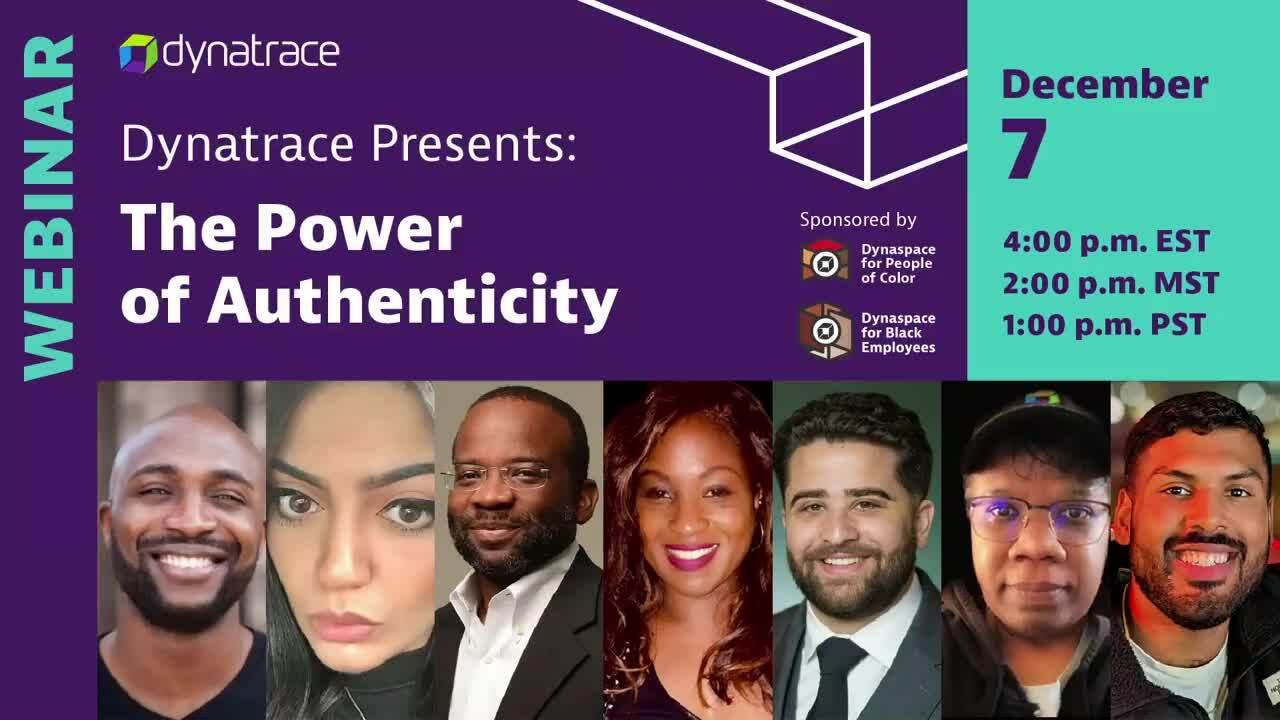 Dynatrace Presents: The Power of Authenticity