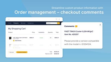 Introducing checkout comments on Sana Commerce Cloud