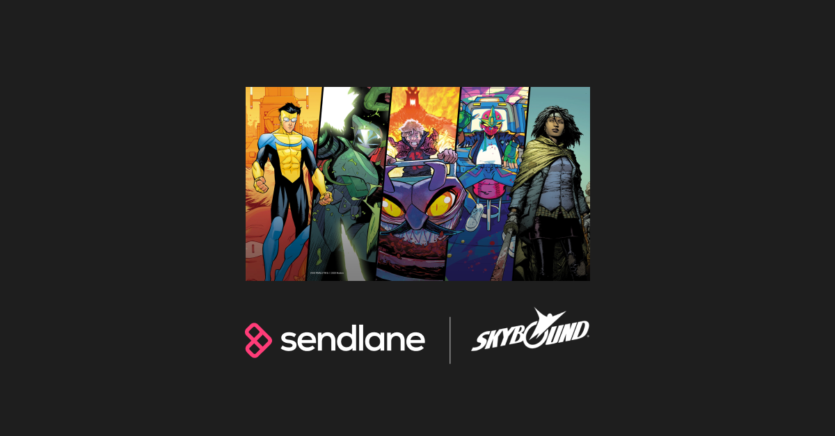 Skybound Entertainment Increases AOV by 58% in the first 6 months with Sendlane