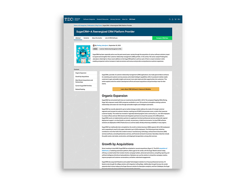 SugarCRM-A Reenergized CRM Platform Provider | SugarCRM UK