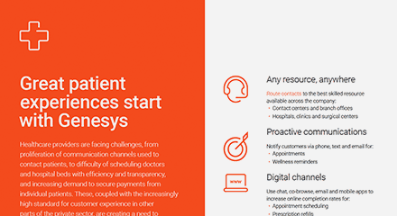 Turn on Great Customer Experiences in Healthcare