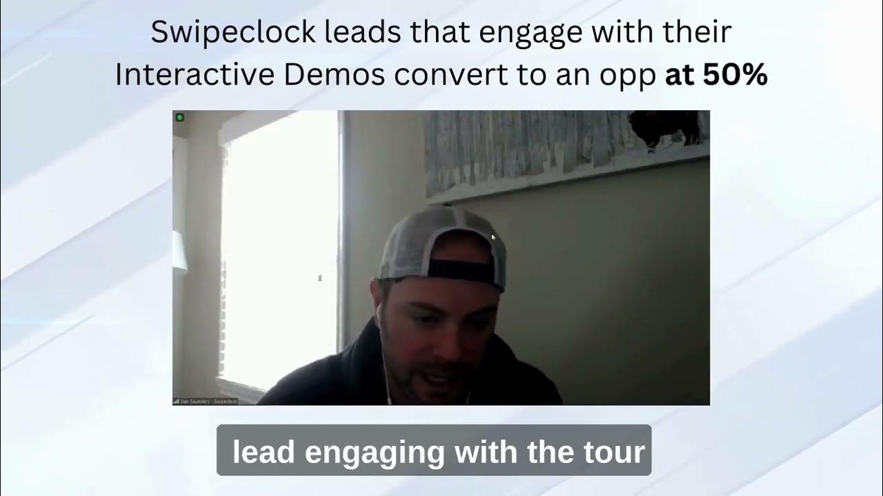 Customer Interview - Swipeclock - Tourial influences a 50% lead to opp ratio