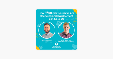 ‎All About The Customer: How B2B Buyer Journeys Are Changing and How Content Can Keep Up on Apple Podcasts