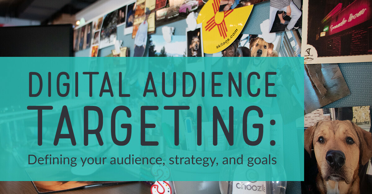 Digital audience targeting: Defining your audience, strategy, and goals