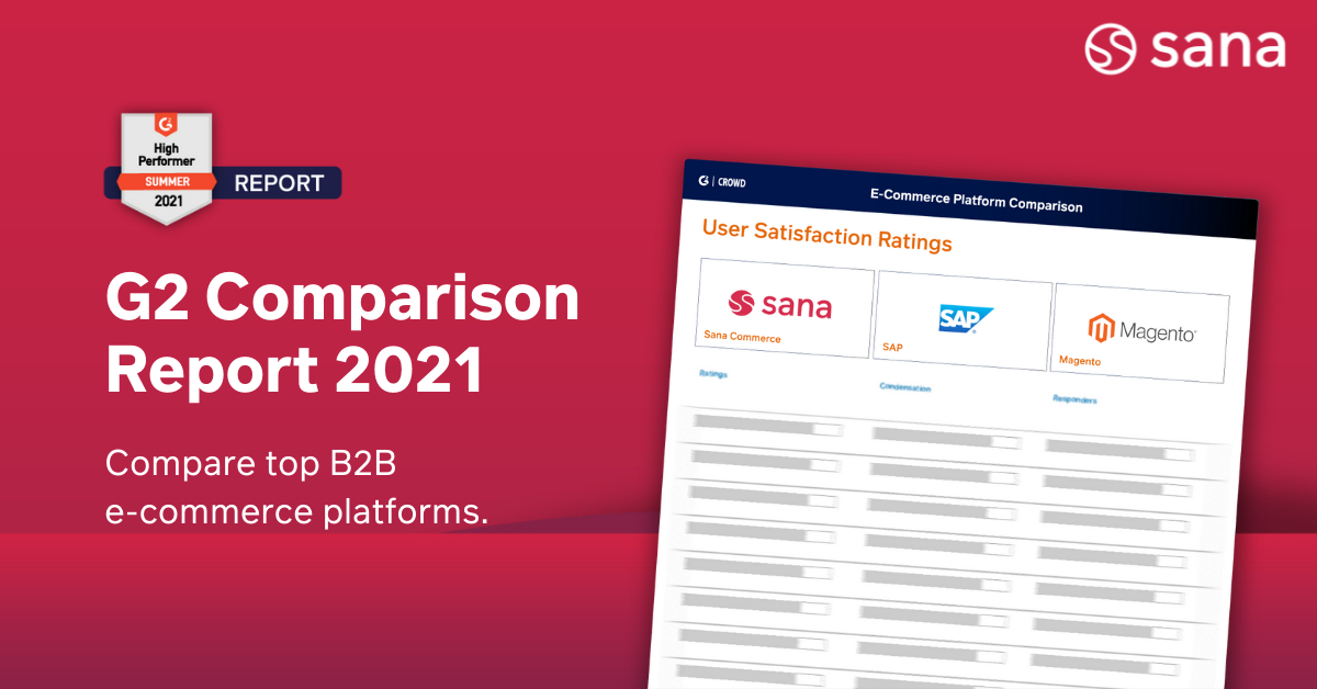 B2B e-commerce platform comparison