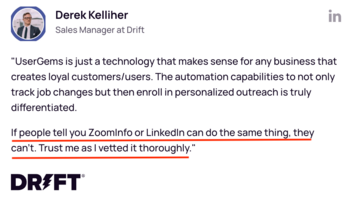 UserGems reviews 2023: What 90+ users say about the UserGems pipeline generation tool