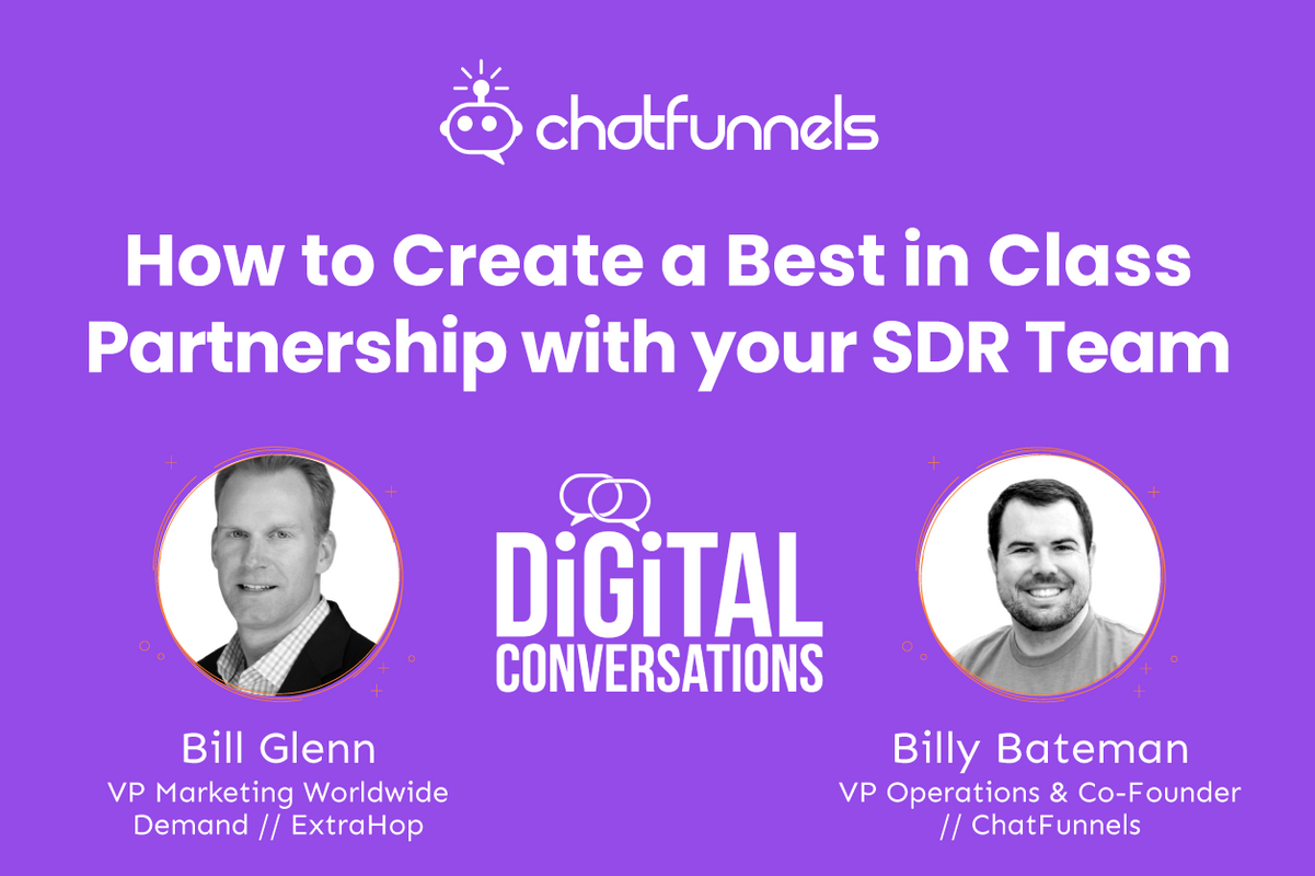 How to Create a Best in Class Partnership with your SDR Team