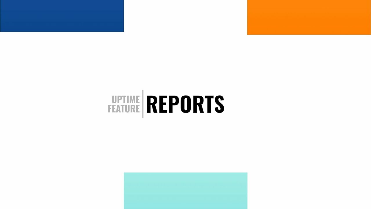 Uptime Feature: Reports