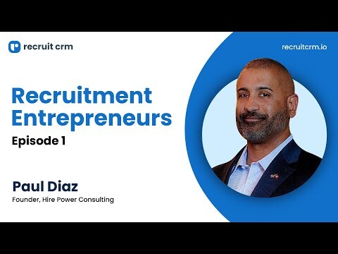 Recruit CRM's Very First Podcast Episode Ft. Paul Diaz