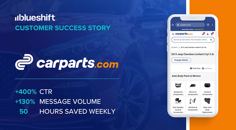 CarParts.com Increases Customer Engagement 400% by Personalizing Experiences