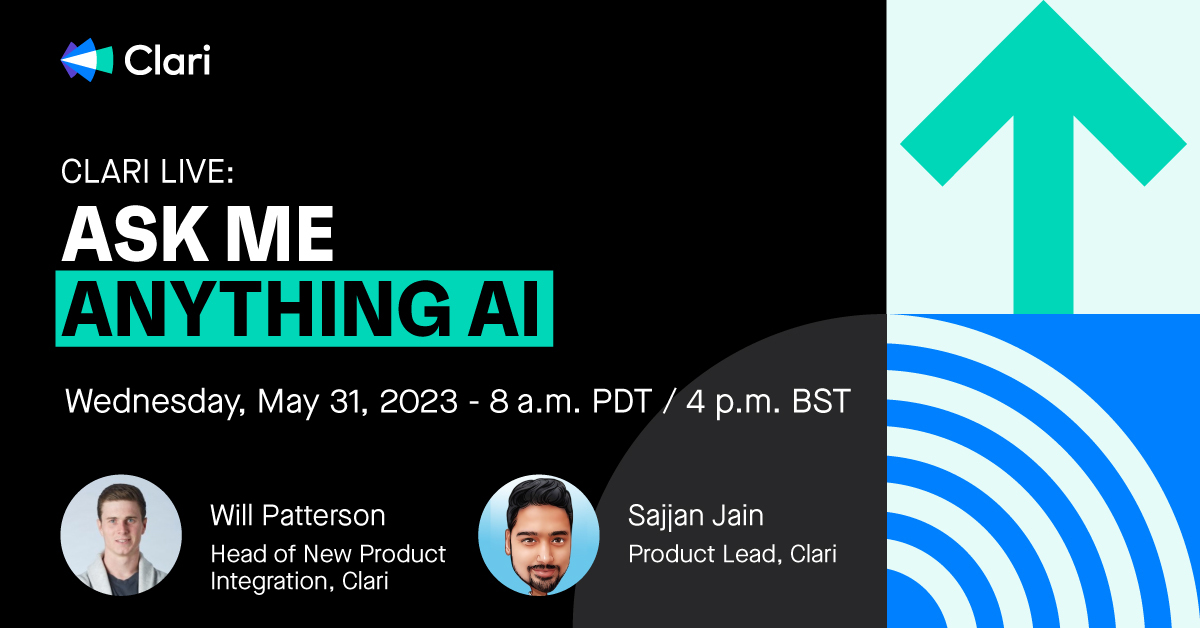 Clari Live: Ask Me Anything AI