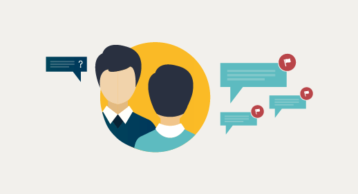 Addressing interview red flags