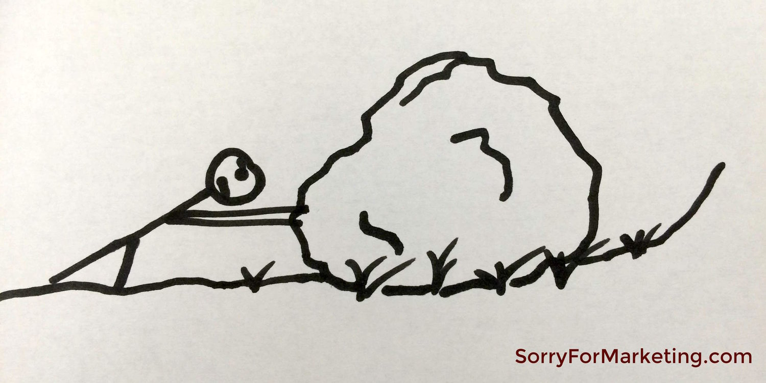 Building an Audience Is Like Pushing a Boulder (Which Requires One Thing Above All Else)