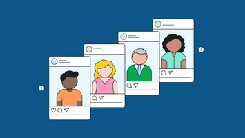 How to create a "meet the team" social media post series