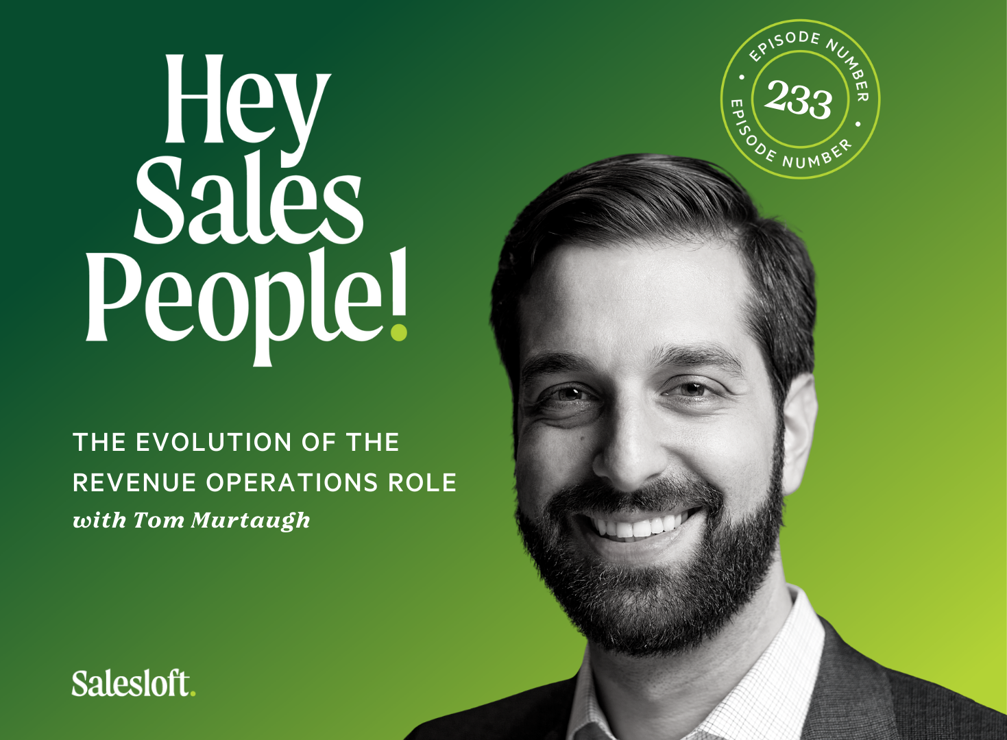 The Evolution of the Revenue Operations Role with Tom Murtaugh