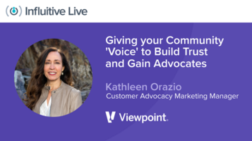 Giving your Community 'Voice' to Build Trust and Gain Advocates