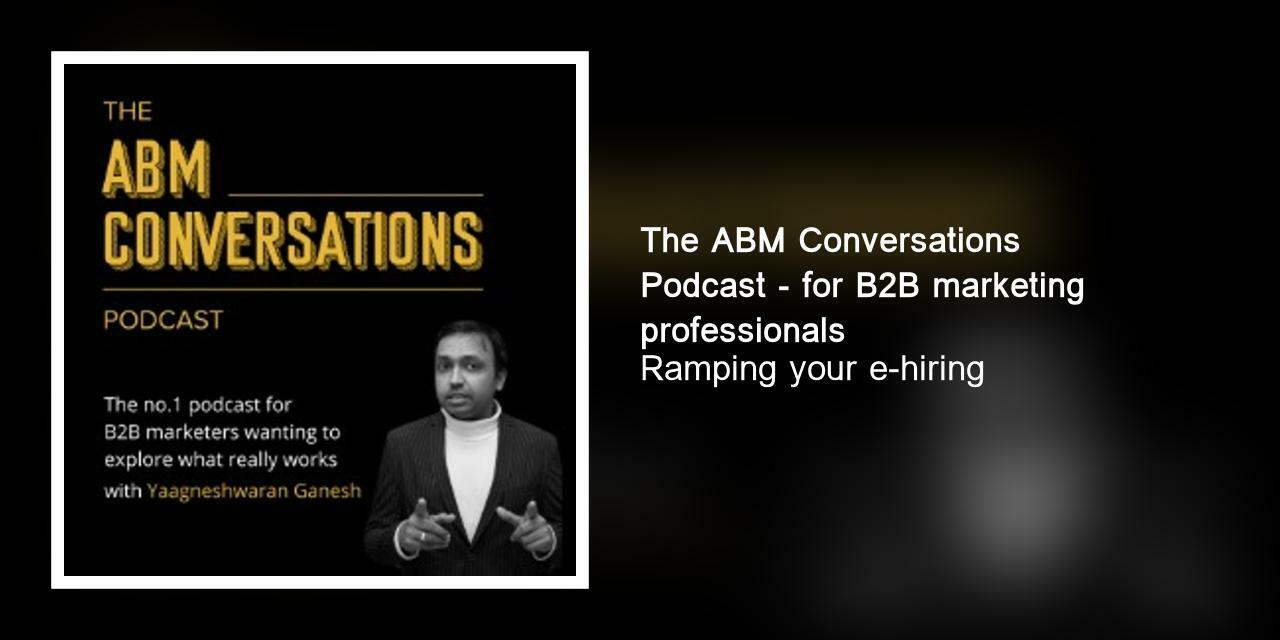 Ramping your e-hiring