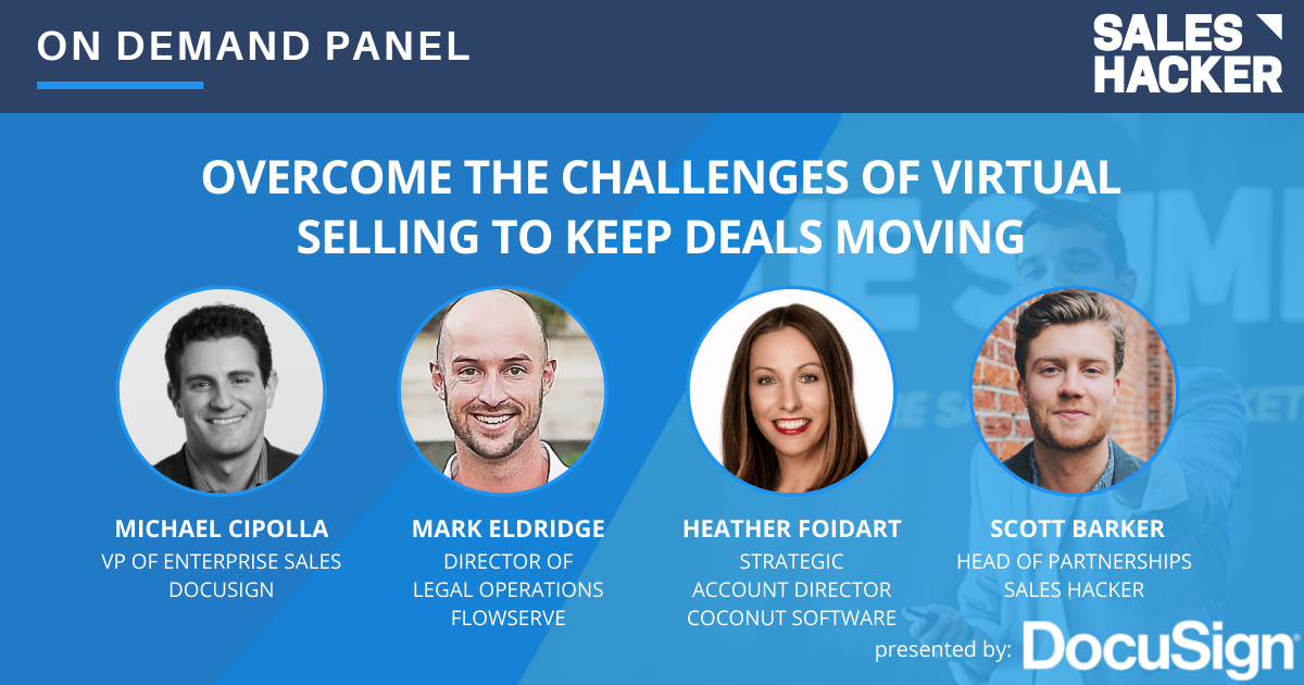 Overcome the Challenges of Virtual Selling to Keep Deals Moving